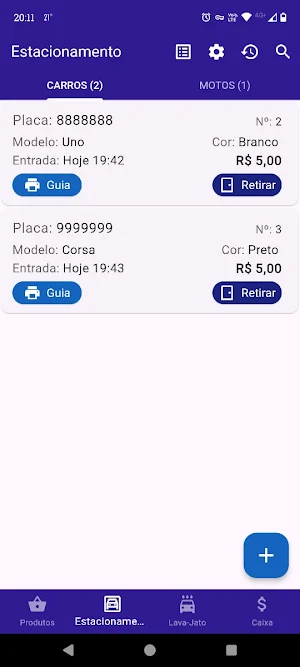 W2 Estacionamentos Screenshot 0