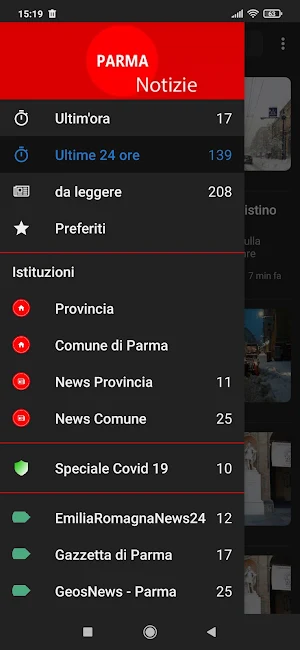 Parma notizie Screenshot 0