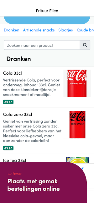 Frituur Elien Screenshot 0