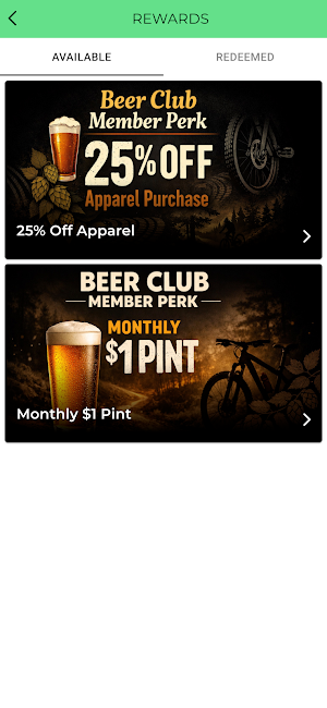 Bike Rack Brewing Co. Screenshot 2