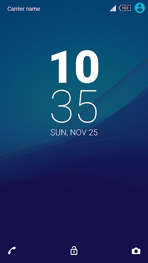 Back to Lollipop Xperia Theme for those who boring Screenshot 2