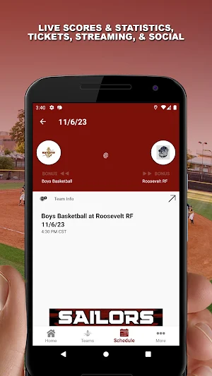 Heritage Middle School Sailors Screenshot 2