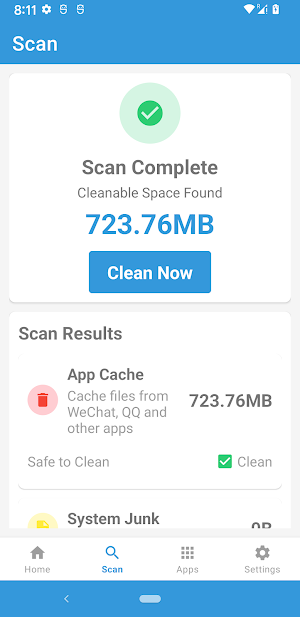 CH Smart Junk Clean Screenshot 1