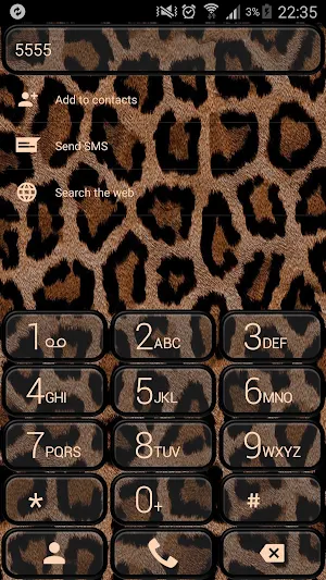 Theme for ExDialer Leopard Screenshot 2