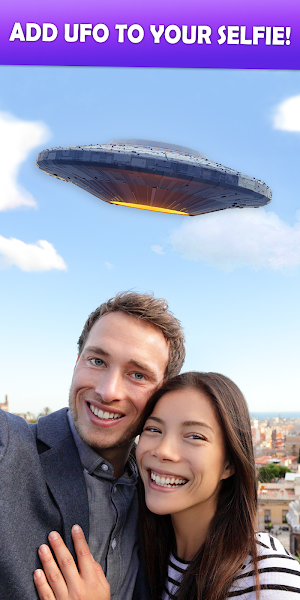 Ufo in Photo - Free Editor Screenshot 2