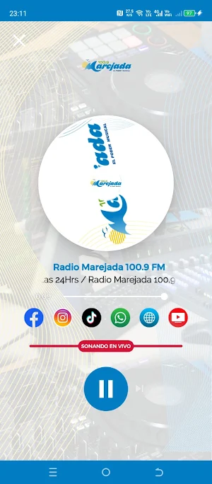 Radio Marejada 100.9 Fm Screenshot 2