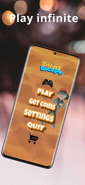 Desert Escape: Infinite Runner Screenshot 0