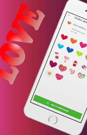 Lovely  Stickers Amor  WAStick Screenshot 2