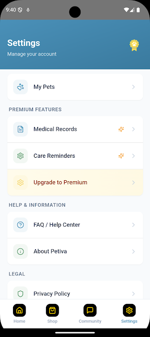 Petiva Screenshot 2