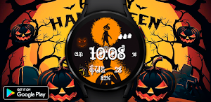 Spooky Halloween Watch face Screenshot 0