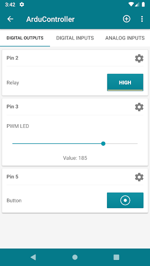 ArduController Screenshot 1