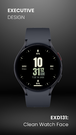 EXD131: Clean Watch Face Screenshot 3