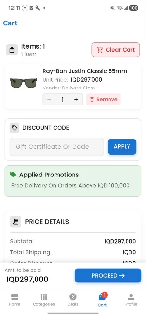 Delivard Screenshot 2
