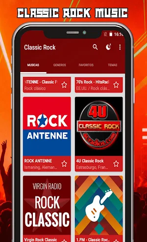 Classic Rock Music Screenshot 3