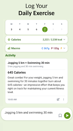 AI Calorie Counter & Tracker Screenshot 2