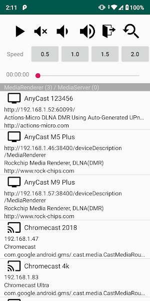 AnyDLNA for AnyCast / Chromeca Screenshot 1