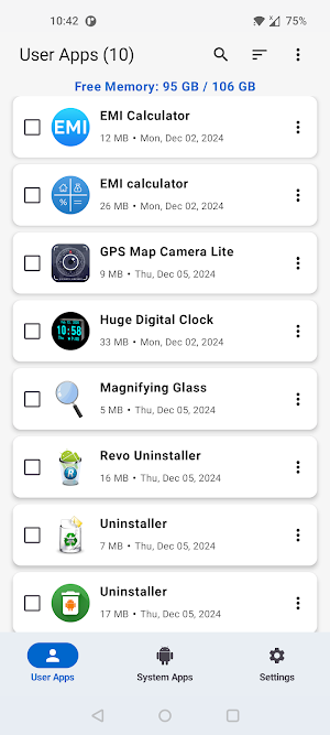 App Uninstaller Pro Screenshot 0