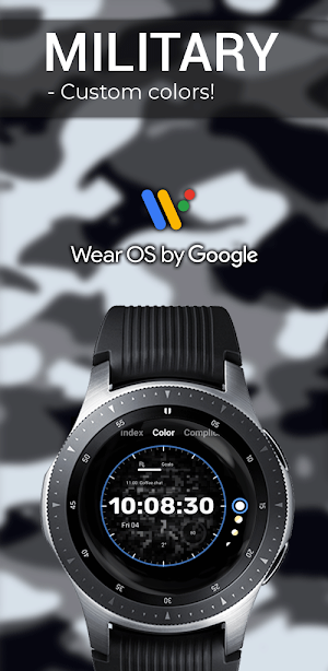Military Watch Face - F01 Screenshot 2
