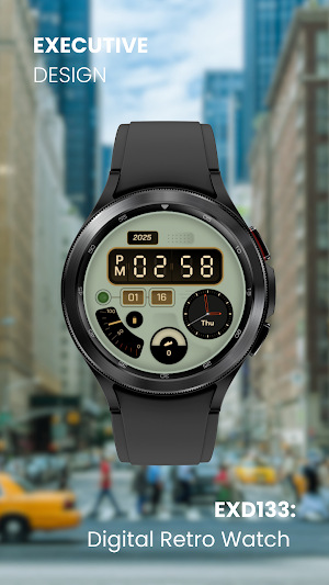EXD133: Digital Retro Watch Screenshot 1
