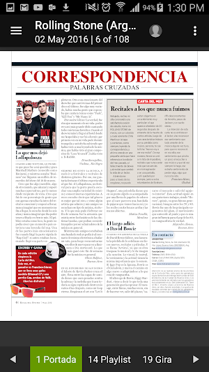 Rolling Stone Argentina Screenshot 2