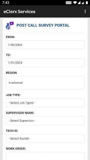 Dispatch Support NPS Screenshot 1