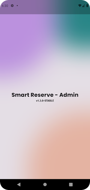 Smart Reserve - Admin Screenshot 0