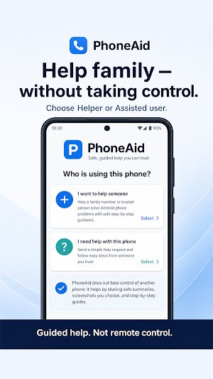 PhoneAid: Guided Phone Help Screenshot 0