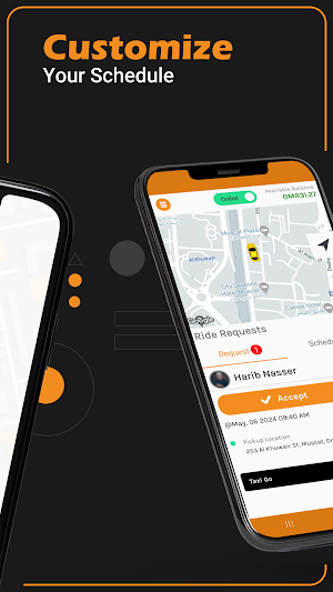 Taxi Muscat Driver Screenshot 2