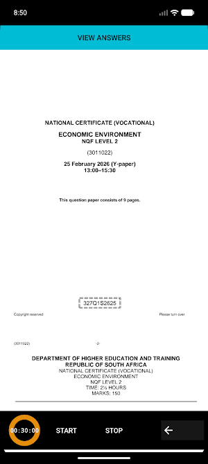 TVET NCV Economic Environment Screenshot 1