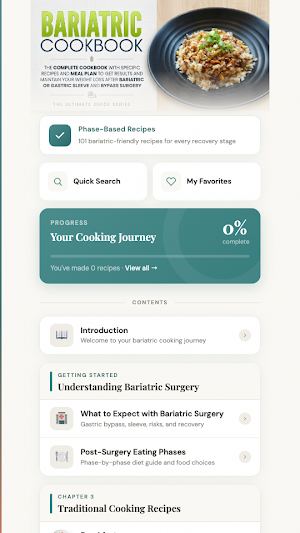 Bariatric Gastric Sleeve Diet Screenshot 1