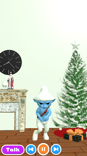 Dancing Smurf Cat Screenshot 1