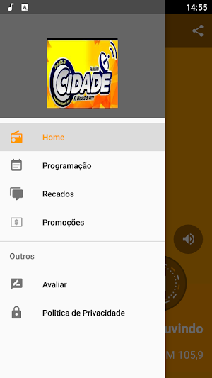 Rádio Cidade FM 105.9 Screenshot 2