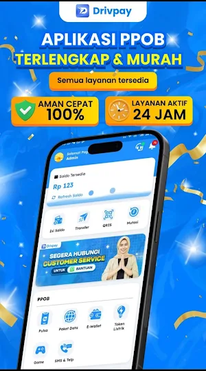 Drivpay - Topup Game & PPOB Screenshot 0