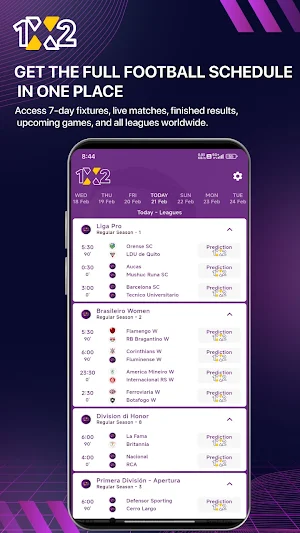1X2 Football Live Tips 2026 Screenshot 0