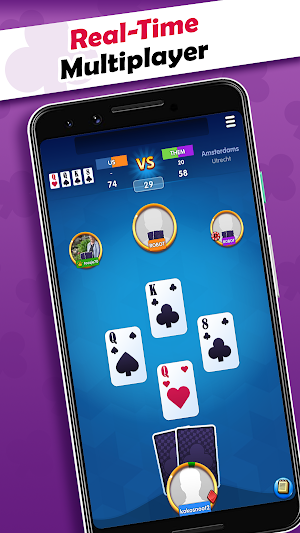GamePoint Klaverjassen – Free Card Game! Screenshot 1