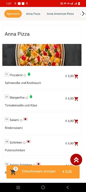 Anna Pizzeria Screenshot 3