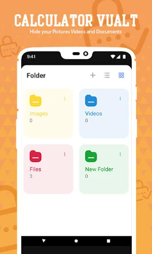Calculator Lock - Photo Video Hide App & Lock File Screenshot 2