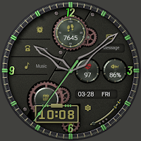 ZKin Watch Mechanical Green