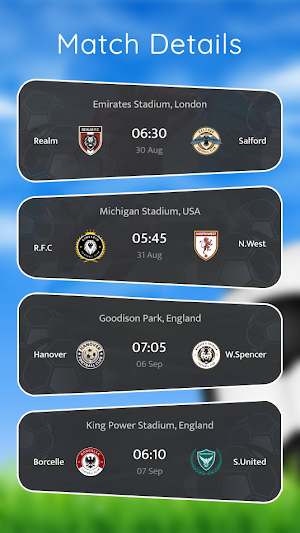 Live Football TV HD Streaming Screenshot 1