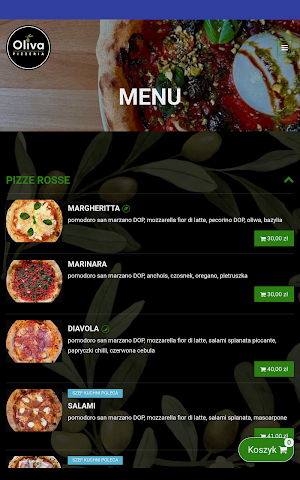 Oliva Pizzeria Screenshot 2