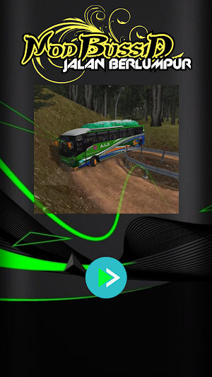 Mod Jalan Rusak Bussid Lumpur Screenshot 1