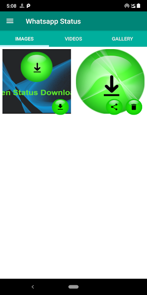 Green Status Downloader Screenshot 0