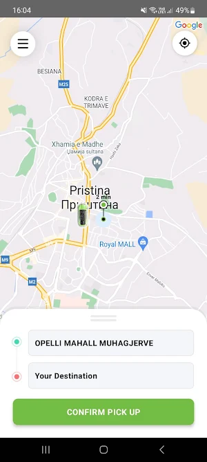 Tesla Taxi Kosova Screenshot 0