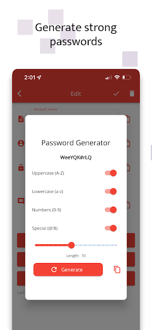 Safypass - Password Manager Screenshot 2