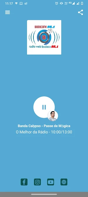 Rádio Web Bodoco Screenshot 0