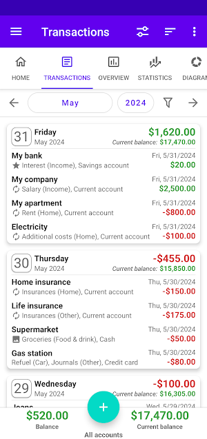 My Budget Book Pro Screenshot 1