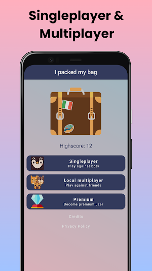 I packed my bag Screenshot 0