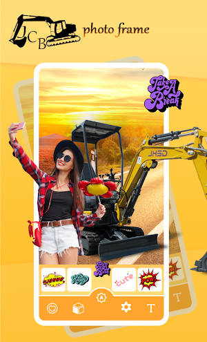 JCB hoto Frame Screenshot 3