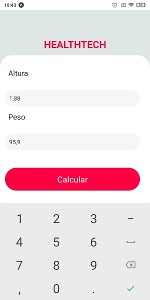 IMC Calculadora(PRO) Screenshot 2