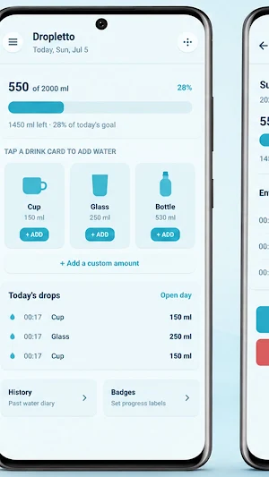 Dropletto Screenshot 2
